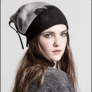 Hand dyed wool toque by Claudia Schultz